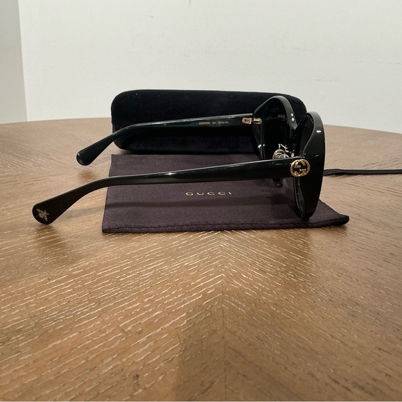 GUCCI Sunglasses Gg0370Sk 001 Interlocking Gg LogoGUCCI - Picture 6 of 7